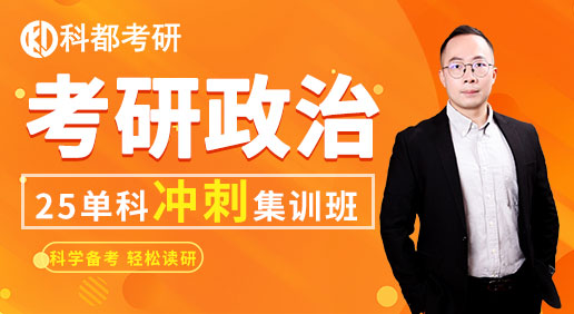 25考研政治（单科冲刺密训营）